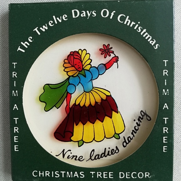 The Twelve Days of Christmas Tree Ornaments - Picture 9 of 15